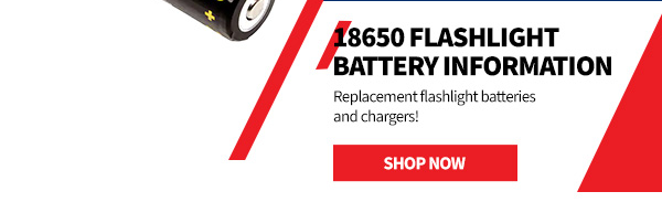 18650 Flashlight Battery Information