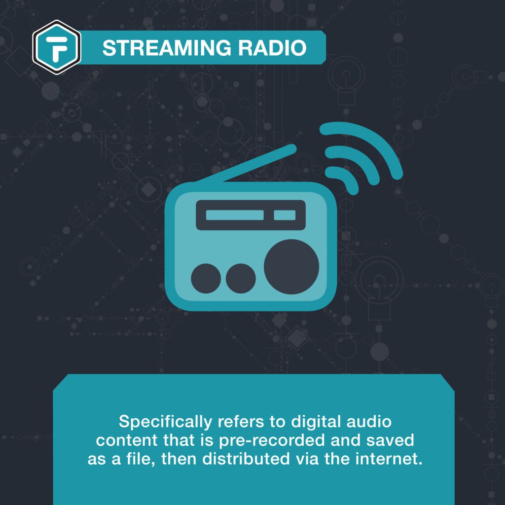 Streaming radio