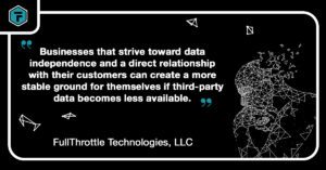 Embrace a First-Party Data Model