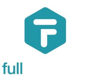 fullthrottle.ai Vertical Logo Inverse