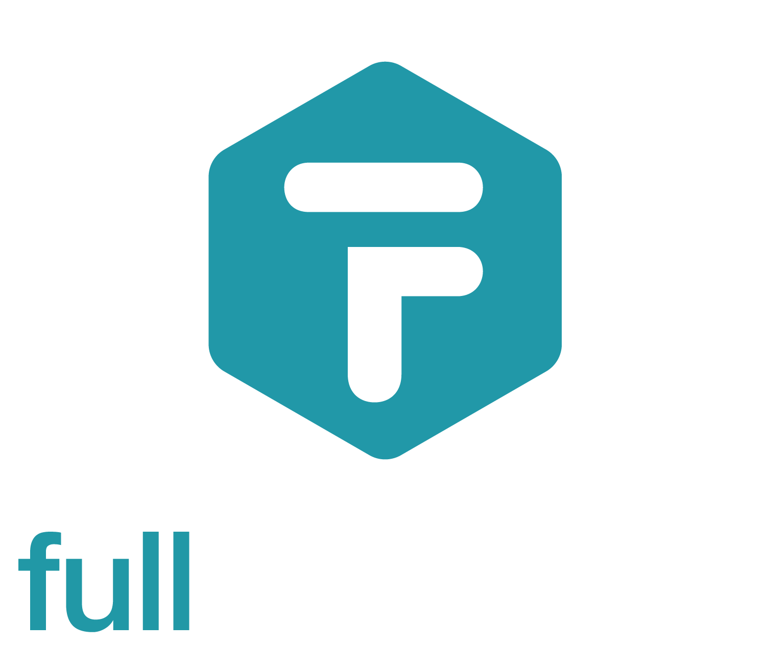 fullthrottle.ai Vertical Logo Inverse