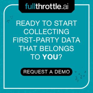 collect first-party data that belongs to you