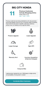 Lifecycle acceleration client view