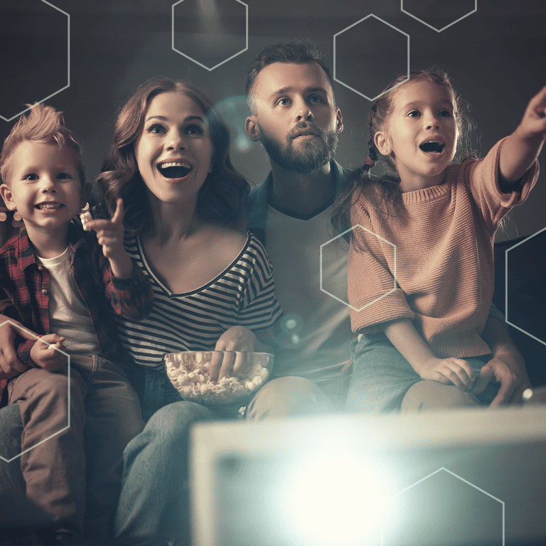 Engaged family