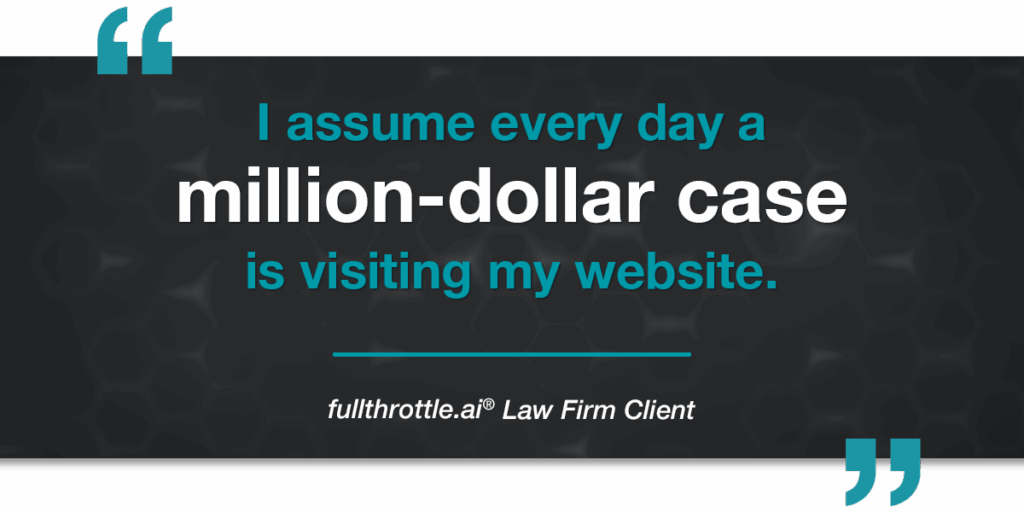 Personal Injury Law Firm Client Quote