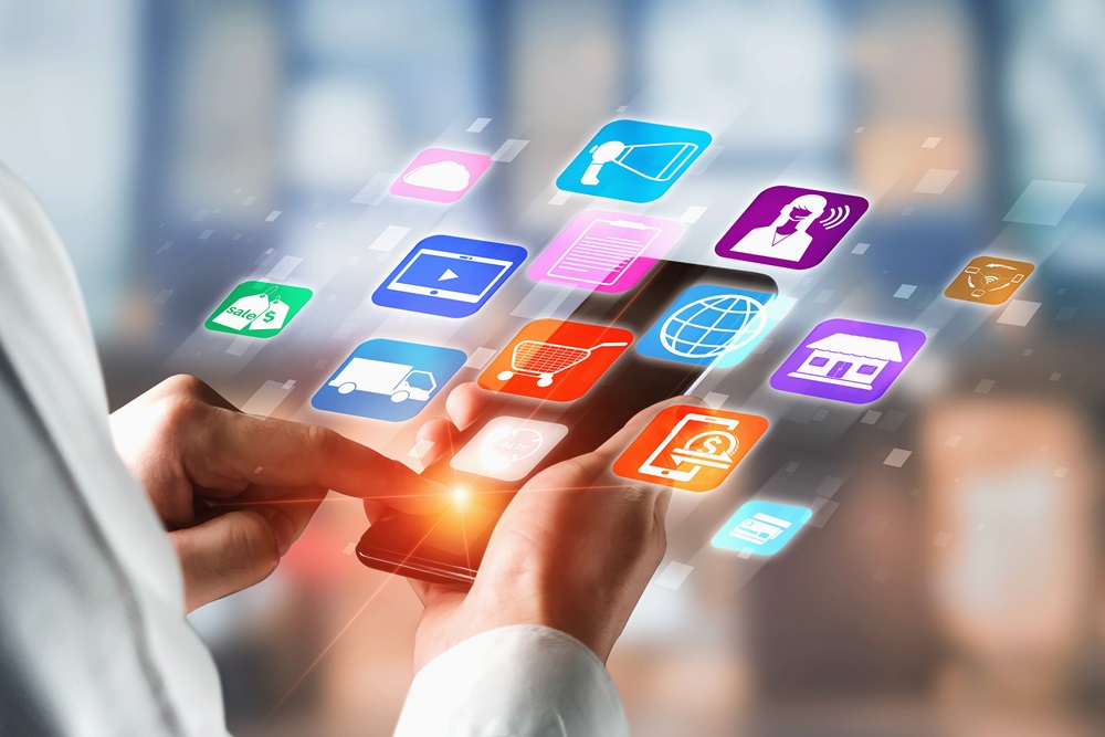 Person using their phone